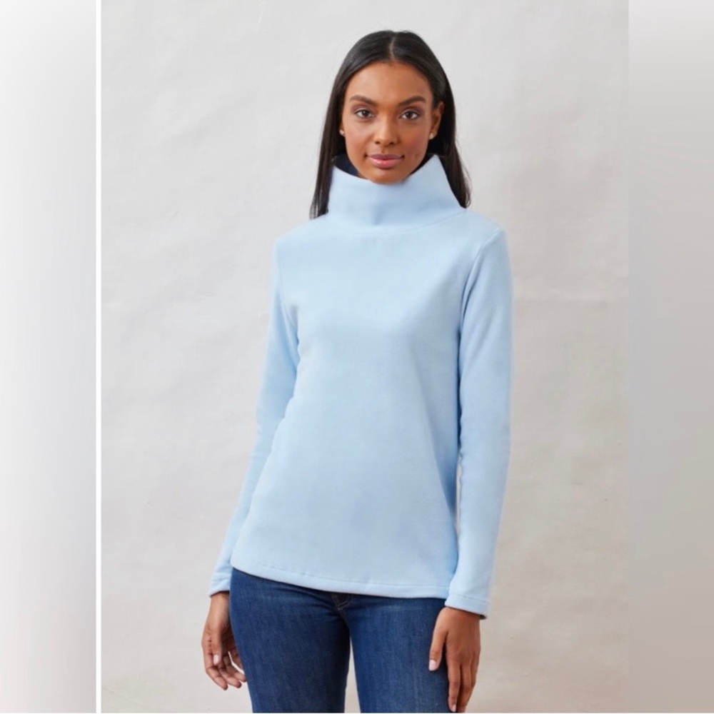 Ice Blue Dudley Stephens Greenpoint Turtleneck